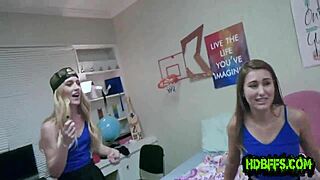 party teens suck cocks hard and swallow dorm facials nonstop!