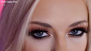 wanna see petite blonde alex grey pounded hard pov sloppy?