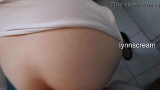 POV Bathroom Fuck with Sister-in-Law While Wife's Away Sloppy Deepthroat