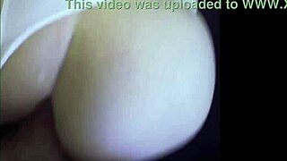 He pushes his thick cock deep into her sexy bubble butt from behind in thong panties