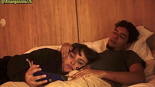 i'm sleepy let me lay on your fat thighs but don't shove cock in my mouth!