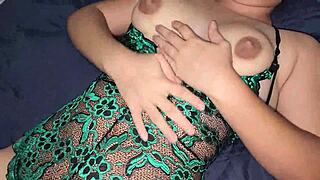 Sexy Babe Drains Small Cock Passionately