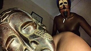 Kenyan Church Babe's Huge Cock Bareback Pounding