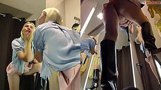 hidden cam fitting room spies juicy pussy upskirt flashing public fetish