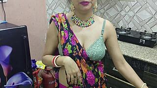 desi indian wife cheats kitchen fuck shaved pussy licking full movie!