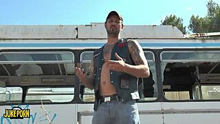 Martyr Fucks Big Tits Brunette Teen Facial on Bus
