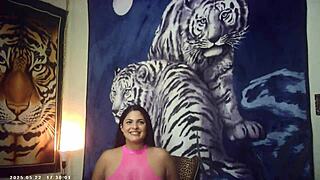 Big Tits Babe Takes Italian Cock Backstage