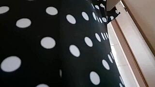 Nicoletta's hilarious public restroom farting and awkward ass moments compilation