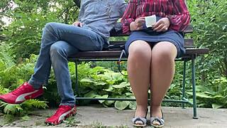 Horny Mature Cougar Flashes Huge Ass Dirty Pussy Secrets Public Outdoors!