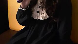 public vibrator date soaks japanese teen pussy wet