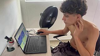 Skinny colombian teen seduced during homework help for sensual fuck