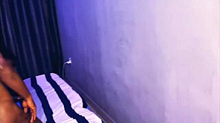 Muscular boyfriend pounds my tight ass cums all over