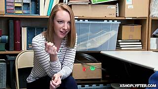 Uhmm lp officer feeds katy kiss his cock after bust