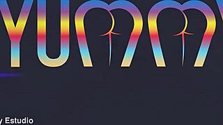 naughty latina bunny larissa plays with four bbc's