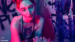 Small Feet Tickling Ignites Ultimate Submission Thrill