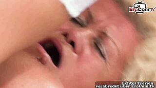 ugly old hairy german mature craves sex in nylons