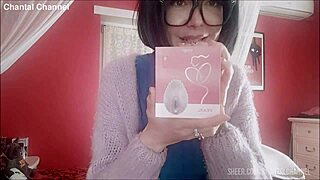 chantal squirts hard with her brand new sex toy