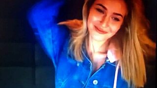 Blonde chaturbate girl rubs pussy wildly in steamy webcam chat