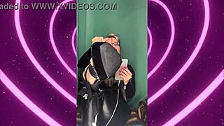 you can't cum yet until that eyeliner's perfect bimbo try harder now