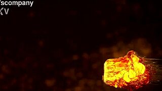 dirty teen slut gapes for rough double anal cock destruction