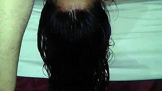 colombian petite slut rims ass then takes doggystyle pounding