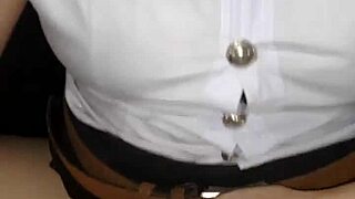 thai college babe conquers huge cock with bangkok creampie