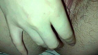 argentina babe's pussy overflows with huge cumshot
