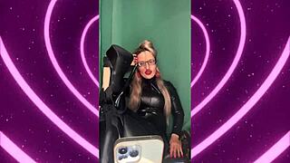 you can't cum yet until that eyeliner's perfect bimbo try harder now