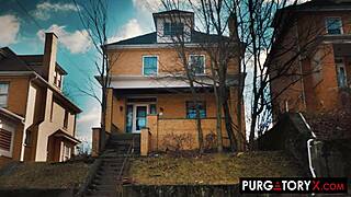 venus vixen tutors with her small tits pussy riding and interracial licks in purgatoryx vol 1 part 2