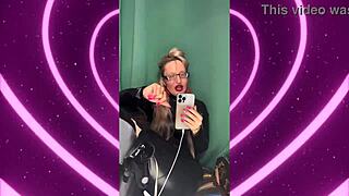 you can't cum yet until that eyeliner's perfect bimbo try harder now