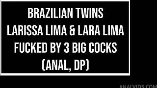 uhh, brazilian twins dp'd anal by monster bbc trio