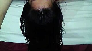 colombian petite slut rims ass then takes doggystyle pounding
