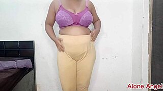 Chubby babe teases with tight virgin pussy and huge natural boobs