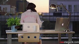 Classy European maid bent over for interracial doggystyle pounding?