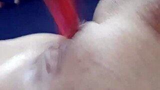 amateur teen fingers pussy dildo solo toys masturbation 😈🍆