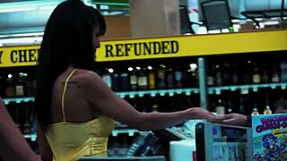 persia pele drains stud's cock with hot suction