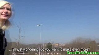 pierced euro skater pounded outdoors publicly