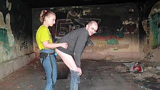 anastasia pegs sasha earth outdoors strapon style 💦🏠