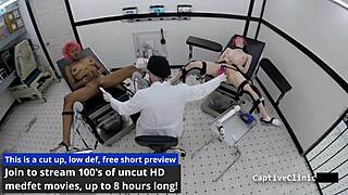 Lesbian torment at clinics: Lilly Lyle and Nikki Star dominated!