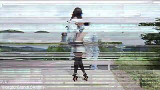 prostitute kristy black takes four bbc balls deep anal dap