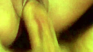 Flat-chested Asian bimbo nipples sucked pussy drilled by huge schlong!