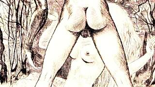 wanna explore this vintage erotic art deeper?