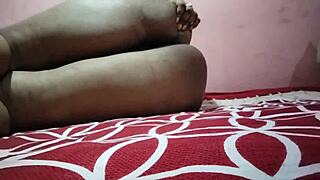 cute amateur beauty masturbates watching hot video on phone