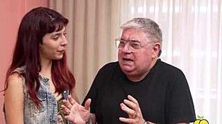 husband watches sperm donor breed submissive housewife rough orgasm