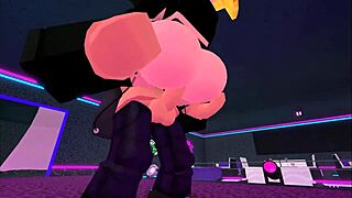 thick roblox babe anal fucked hard in throbbing nightclub