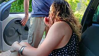 Married Friends Flash Pussies and Suck in Vacation Streets