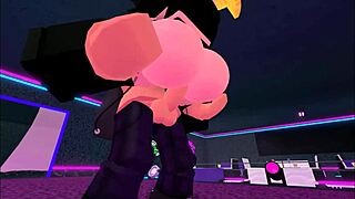 thick roblox babe anal fucked hard in throbbing nightclub