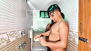 Uttaran20 hot FFM threesome with maid