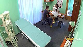 Nurse Rides Boss's Boy to Explosive Office Orgasms