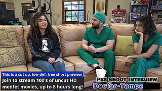 Oh Dr. Tampa! Fuck My Big Tits And Shaved Pussy University Physical!